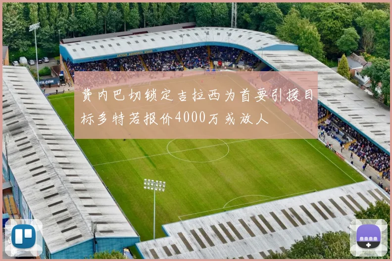 费内巴切锁定吉拉西为首要引援目标多特若报价4000万或放人